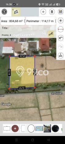 Dijual Tanah di Beraban, Luas 800m², Lokasi Potensial Dijual Tanah di Beraban, Luas 800m², Lokasi Potensial