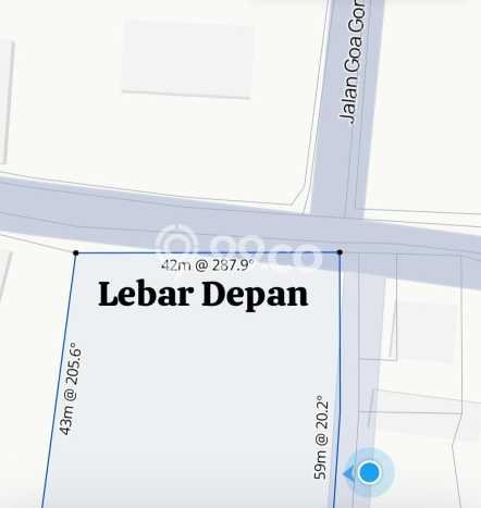Tanah Kavling Dijual di Ungasan, Badung dengan Luas Tanah 5763m2 Tanah Kavling Dijual di Ungasan, Badung dengan Luas Tanah 5763m2