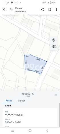 Tanah Kavling Dijual di Munggu, Badung dengan Luas Tanah 800m2 Tanah Kavling Dijual di Munggu, Badung dengan Luas Tanah 800m2