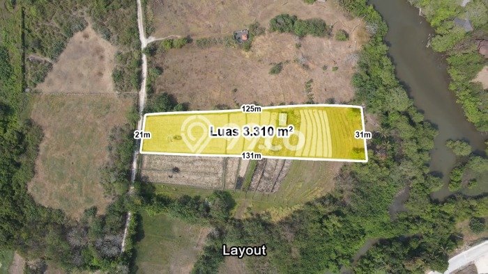 Tanah Dijual di Badung Seluas 3310m2 Strategis Tanah Dijual di Badung Seluas 3310m2 Strategis