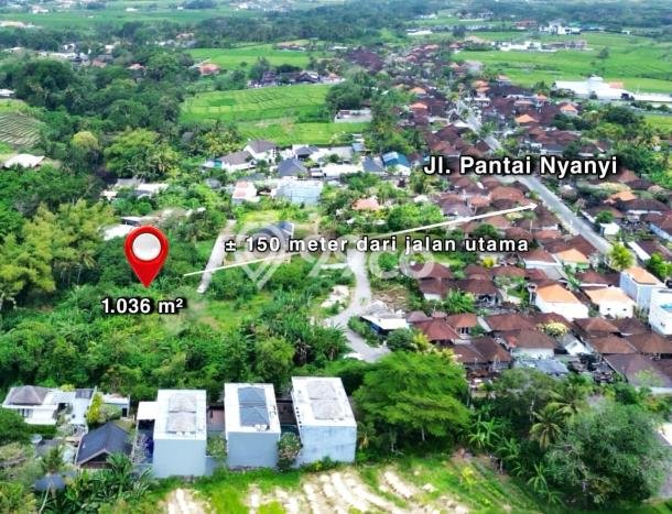 Tanah Dijual di Badung Seluas 1036m2 Strategis Tanah Dijual di Badung Seluas 1036m2 Strategis