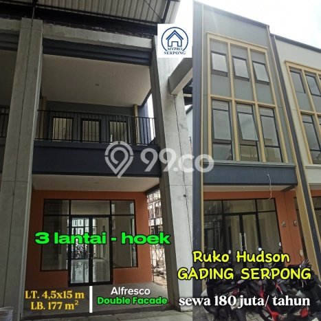 Ruko untuk Disewa di Pusat Tangerang Luas Bangunan 177m2 Ruko untuk Disewa di Pusat Tangerang Luas Bangunan 177m2