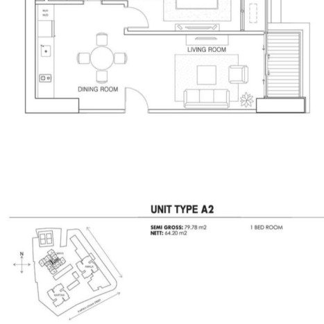 Hunian Apartemen High-Class untuk Dijual di Jakarta Selatan dengan 1 BR & 1 Kamar Mandi Hunian Apartemen High-Class untuk Dijual di Jakarta Selatan dengan 1 BR & 1 Kamar Mandi