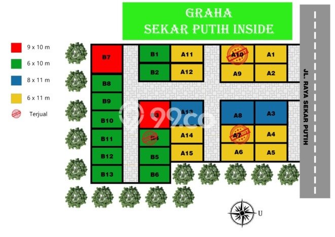 Rumah Murah LT 60m2 di Buring Akses Mudah Rumah Murah LT 60m2 di Buring Akses Mudah