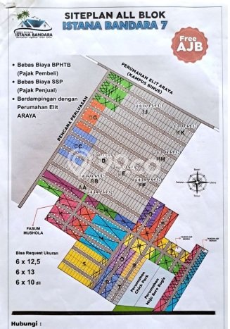 Lahan Kosong Dijual di Malang dengan Area 72m2 Lahan Kosong Dijual di Malang dengan Area 72m2
