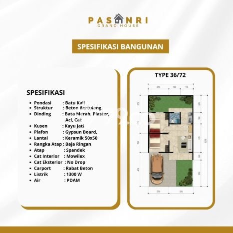 Rumah Budget Favorit Dijual Area Somba Opu LT 72m2 Rumah Budget Favorit Dijual Area Somba Opu LT 72m2