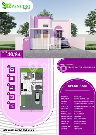 Rumah Budget Favorit Dijual Area Pallangga LT 84m2 Rumah Budget Favorit Dijual Area Pallangga LT 84m2