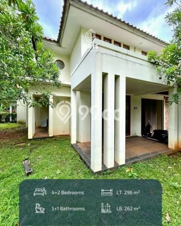 Rumah di Kemang, Jakarta Selatan, Luas 296m² Bangunan 262m² Rumah di Kemang, Jakarta Selatan, Luas 296m² Bangunan 262m²