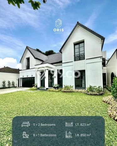 Properti Nyaman 5 KT Luas Tanah 823m² di Kemang, Jakarta Selatan Properti Nyaman 5 KT Luas Tanah 823m² di Kemang, Jakarta Selatan