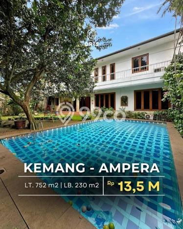 Rumah Elit LB 230m2 Siap Pakai Desain Elegan di Ampera, Jakarta Selatan Rumah Elit LB 230m2 Siap Pakai Desain Elegan di Ampera, Jakarta Selatan