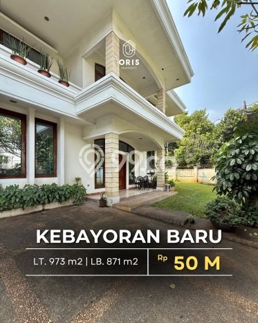 Rumah Eksklusif Dijual LT 973m2 di Kebayoran Baru, Jakarta Selatan Rumah Eksklusif Dijual LT 973m2 di Kebayoran Baru, Jakarta Selatan