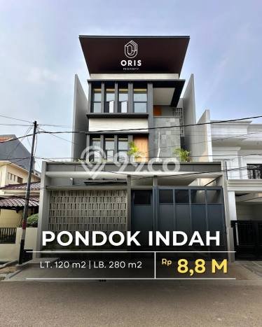 Hunian Mewah LB 280m2 Siap Huni Desain Elegan di Pondok Indah, Jakarta Selatan Hunian Mewah LB 280m2 Siap Huni Desain Elegan di Pondok Indah, Jakarta Selatan