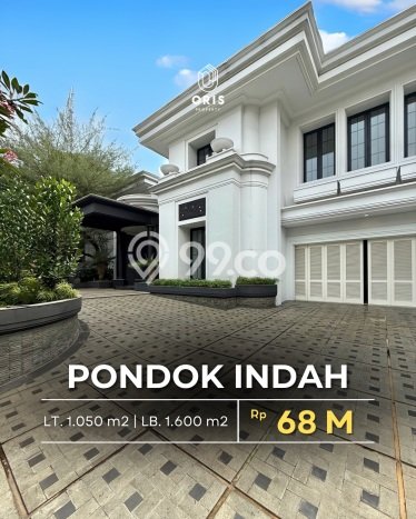 Dijual Rumah Mewah Megah Dengan View Eksklusif di Pondok Indah, Jakarta Selatan Dijual Rumah Mewah Megah Dengan View Eksklusif di Pondok Indah, Jakarta Selatan