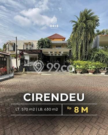 Jual Rumah Luas Elegan Dengan View Eksklusif di Cirendeu, Jakarta Selatan Jual Rumah Luas Elegan Dengan View Eksklusif di Cirendeu, Jakarta Selatan