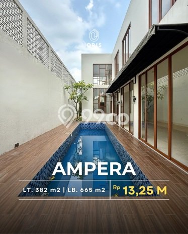 Rumah Elit LB 665m2 Siap Pakai Desain Elegan di Ampera, Jakarta Selatan Rumah Elit LB 665m2 Siap Pakai Desain Elegan di Ampera, Jakarta Selatan
