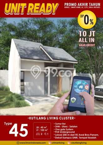 Rumah Modern Minimalis 2 Kamar Siap Huni di Tampan Rumah Modern Minimalis 2 Kamar Siap Huni di Tampan