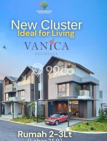 Rumah Modern 4 KT di Summarecon Crown Gading Bekasi Unfurnished Rumah Modern 4 KT di Summarecon Crown Gading Bekasi Unfurnished
