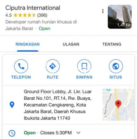 Komersial Dijual Lokasi Emas di Cengkareng Luas 114m2 Komersial Dijual Lokasi Emas di Cengkareng Luas 114m2