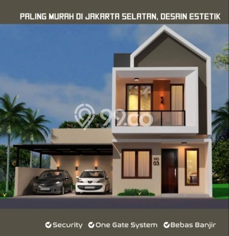 Rumah Modern 3 KT di TB Simatupang Jakarta Selatan Rumah Modern 3 KT di TB Simatupang Jakarta Selatan