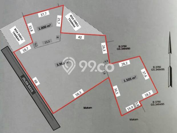 Dijual Tanah di Tangerang, Luas 6400m2 SHM Dijual Tanah di Tangerang, Luas 6400m2 SHM
