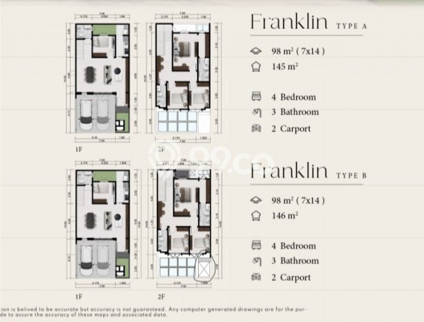 Jual Rumah Luas Elegan Dengan View Cantik di Candi Golf, Semarang Jual Rumah Luas Elegan Dengan View Cantik di Candi Golf, Semarang