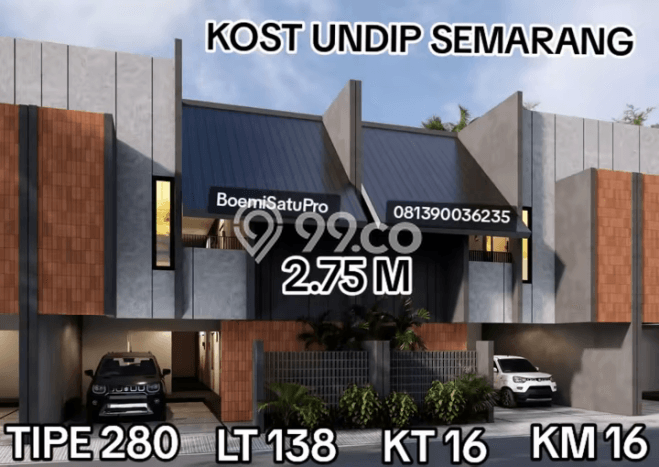 Siap Huni Rumah Mewah 16 Kamar di Tembalang Dekat ke Mana Saja Siap Huni Rumah Mewah 16 Kamar di Tembalang Dekat ke Mana Saja