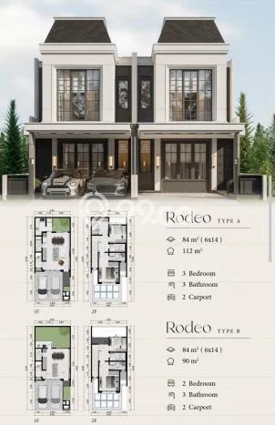 Jual Rumah Modern 3 KT di Candi Golf, Semarang Jual Rumah Modern 3 KT di Candi Golf, Semarang