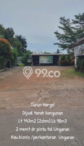 Tanah Dijual di Semarang Seluas 743m2 Strategis Tanah Dijual di Semarang Seluas 743m2 Strategis