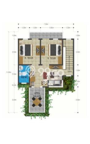 Rumah Modern Cantik 3 Kamar Bisa Langsung Pindah di Batu Rumah Modern Cantik 3 Kamar Bisa Langsung Pindah di Batu