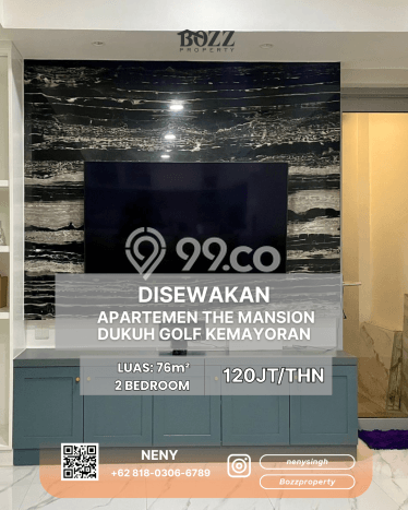 Disewakan Apartemen Minimalis 76m2 Punya 2 KT, 2 KM, Lokasi di Kemayoran Disewakan Apartemen Minimalis 76m2 Punya 2 KT, 2 KM, Lokasi di Kemayoran
