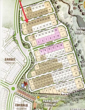 Dijual Tanah 450m2 di Gading Serpong Pondok Hijau Golf, Tangerang Dijual Tanah 450m2 di Gading Serpong Pondok Hijau Golf, Tangerang