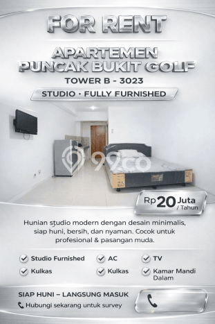 Apartemen Nyaman untuk Disewa, 0 Kamar di Surabaya Apartemen Nyaman untuk Disewa, 0 Kamar di Surabaya
