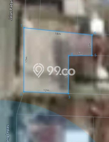 Lahan Kosong Dijual di Denpasar dengan Area 231m2 Lahan Kosong Dijual di Denpasar dengan Area 231m2