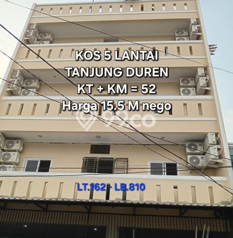 Kost Dijual Lokasi Strategis Tanjung Duren Jakarta Barat 53 Kamar Tidur Kost Dijual Lokasi Strategis Tanjung Duren Jakarta Barat 53 Kamar Tidur