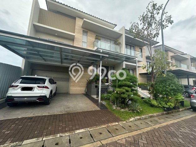 Ready to Use! Luxury House LT 200m2 Desain Modern di Golf Island Ready to Use! Luxury House LT 200m2 Desain Modern di Golf Island
