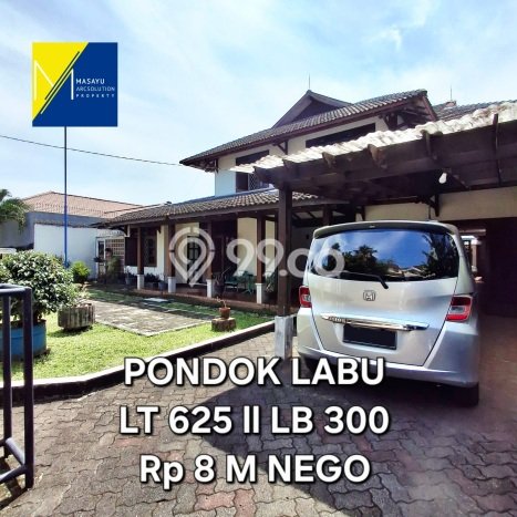 Hunian Mewah LB 300m2 Siap Pakai Desain Elegan di Pondok Labu, Jakarta Selatan Hunian Mewah LB 300m2 Siap Pakai Desain Elegan di Pondok Labu, Jakarta Selatan