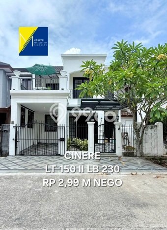 Rumah Mewah Siap Huni LT 150m2 di Cinere, Depok Rumah Mewah Siap Huni LT 150m2 di Cinere, Depok
