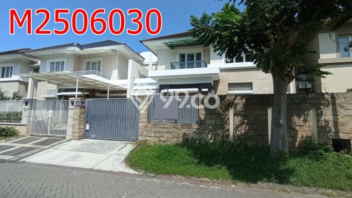 Hunian Eksklusif Siap Huni LT 252m2 di Sukolilo, Surabaya Hunian Eksklusif Siap Huni LT 252m2 di Sukolilo, Surabaya
