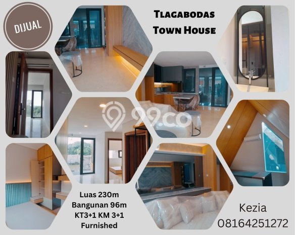 For Sale! Premium House LT 230m2 Desain Modern di Tlaga Bodas For Sale! Premium House LT 230m2 Desain Modern di Tlaga Bodas