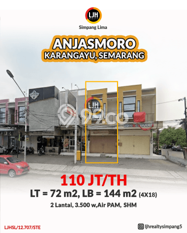 Disewakan Ruko di Pusat Kota Semarang Ramai Strategis Disewakan Ruko di Pusat Kota Semarang Ramai Strategis