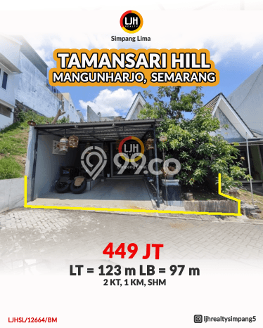 Rumah Sederhana Dijual di Tembalang 2 Kamar dengan Luas Tanah 123m2 Rumah Sederhana Dijual di Tembalang 2 Kamar dengan Luas Tanah 123m2
