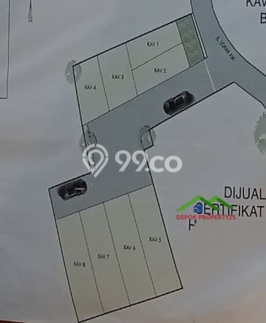 Lahan untuk Dijual di Pancoran Mas Depok Luas 83m2 Lahan untuk Dijual di Pancoran Mas Depok Luas 83m2