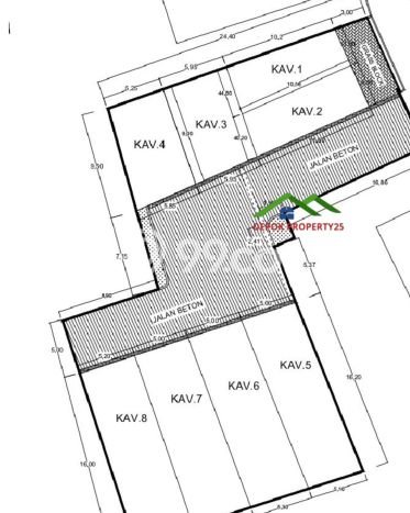 Lahan untuk Dijual Lokasi Pancoran Mas, Depok Luas 83m2 SHM Lahan untuk Dijual Lokasi Pancoran Mas, Depok Luas 83m2 SHM
