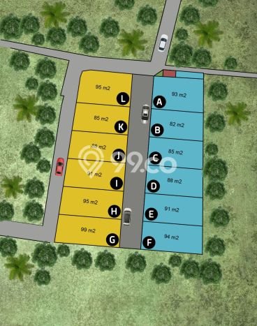 Tanah Dijual Lokasi Strategis di Jakarta Selatan dengan Luas 82m2 Tanah Dijual Lokasi Strategis di Jakarta Selatan dengan Luas 82m2
