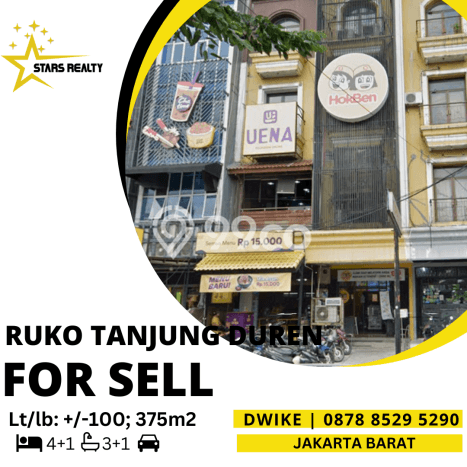Ruko Bagus Dijual di Tanjung Duren Jakarta Barat Strategis Cocok untuk Kembangkan Bisnis Ruko Bagus Dijual di Tanjung Duren Jakarta Barat Strategis Cocok untuk Kembangkan Bisnis