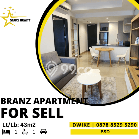 Untuk Dijual Apartemen 1 KT & 1 KM di Tangerang Lokasi Strategis Untuk Dijual Apartemen 1 KT & 1 KM di Tangerang Lokasi Strategis