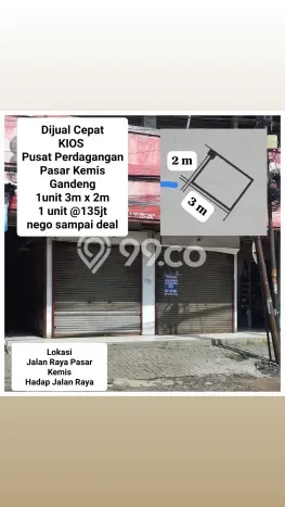 Komersial Bagus Dijual LB 6m2 Lokasi Strategis Tangerang Area Cocok untuk Berbisnis Komersial Bagus Dijual LB 6m2 Lokasi Strategis Tangerang Area Cocok untuk Berbisnis