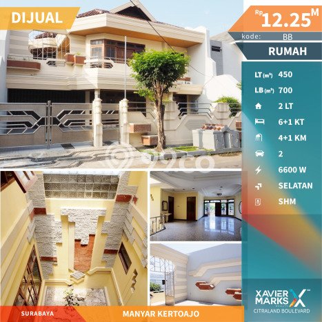 Rumah Luxury Modern Tanpa Renovasi di Manyar Surabaya Rumah Luxury Modern Tanpa Renovasi di Manyar Surabaya