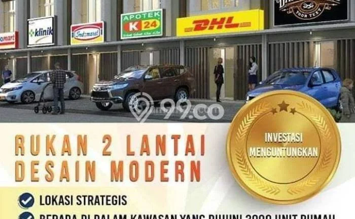 Unit Ruko Dijual di Citeureup Bogor Luas Bangunan 40m2 Unit Ruko Dijual di Citeureup Bogor Luas Bangunan 40m2