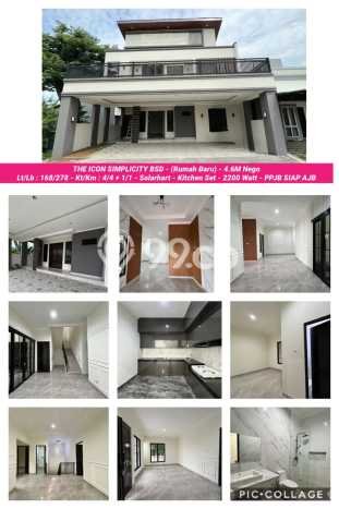Hunian Elit LB 283m2 Siap Pakai Desain Elegan di BSD The Icon, Tangerang Hunian Elit LB 283m2 Siap Pakai Desain Elegan di BSD The Icon, Tangerang